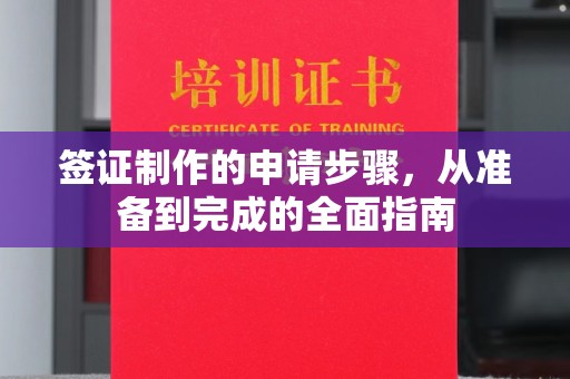 南票签证制作的申请步骤，从准备到完成的全面指南