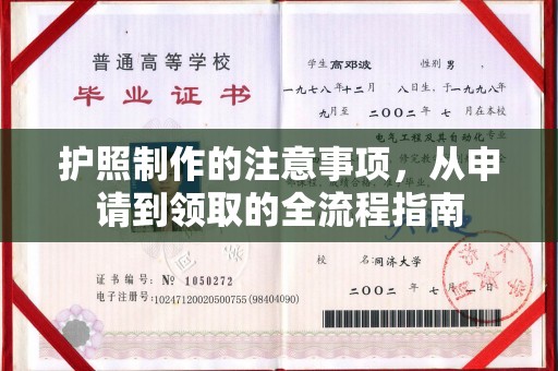 易县护照制作的注意事项，从申请到领取的全流程指南